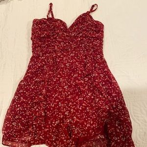 Storia Red Romper